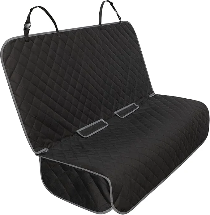 High-End Bench Car Seat Cover Protector - Waterproof Heavy-Duty and Nonslip Pet Car Seat Cover for Dogs with Universal Size Fits for Vehicles Trucks SUAbout ThisOverview Recyclable