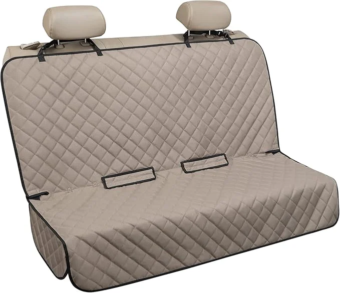 Minimalist Bench Car Seat Cover Protector - Waterproof Heavy-Duty and Nonslip Pet Car Seat Cover for Dogs with X-Large Size Fits for Large SU TrucksAbout ThisOverview Luxury