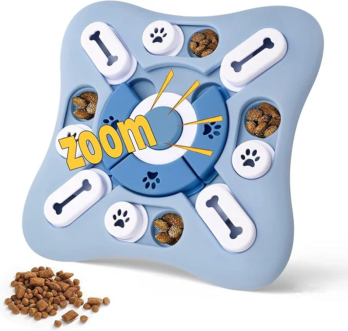 Prestigious Dog Puzzle Toys - Treat Dispensing Dog Enrichment Toys for IQ Training Brain Stimulation - Interactive Mentally Stimulating Toy - Gifts for Puppies Cats DogsAbout This Secure