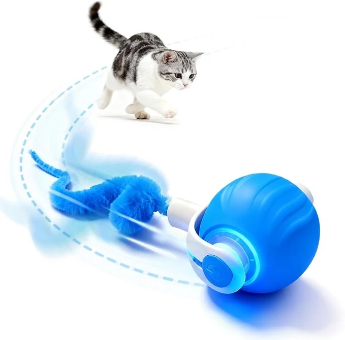 Carefully Designed Interactive Cat Toys for Indoor Cats Automatic Moving Kitten Toys Cat Toys for Bored Indoor Adult Cats Smart Rechargeable Cat Enrichment Toys for Small Medium Large Cats to Keep Them Busy Cat BallsAbout This Proven