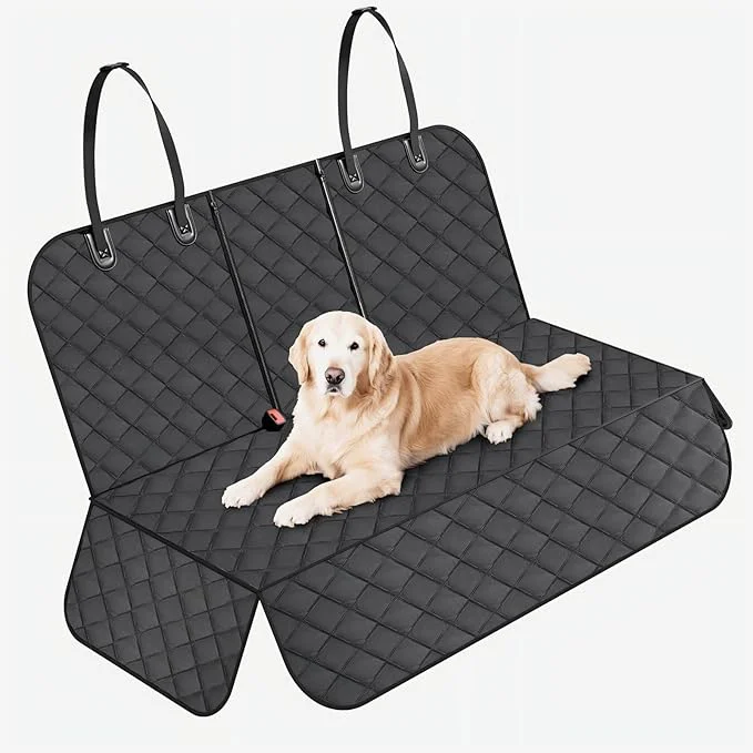 Contemporary Dog Car Seat Cover for Back Seat New Upgraded Thickened Dog Car Seat Cover Waterproof and Wear-Resistant Bench Back Seat Cover with Non-Slip Pad Universal Size Fits Cars Trucks SUAbout ThisOverview Smart