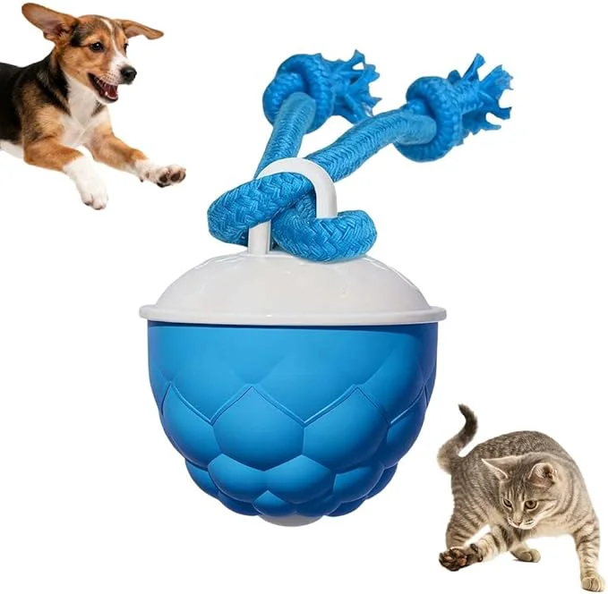 Trusted Interactive Dog Toys - 2026 Upgraded Motion Activated Automatic Rolling Ball Toys for Small Medium Large Dogs Balls for Boredom to Keep Them Busy with USB Rechargeable Blue About This Innovative