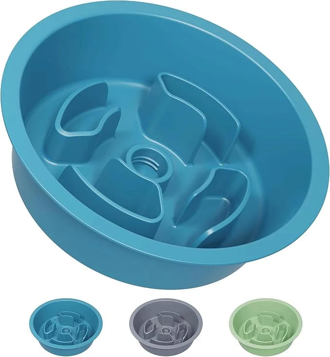 Practical AVERYDAY Slow Feeder Dog Bowls for Medium Breeds Fits Raised Feeding Station Puzzle Dog Food Bowls to Slow Down Eating Dogs Feeding Bowl with Non-Slip Slows Feeder Pet Bowl for Wet and Dry FoodAbout ThisOverview Luxury