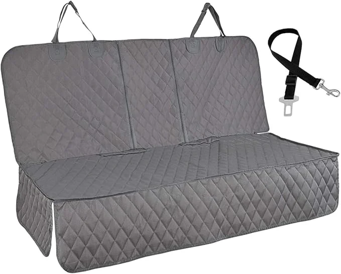 Healthy Honest Bench Dog Car Seat Covers with Side Flap Dog seat Cover for Cars Trucks and Suv's - Waterproof Nonslip Pet Seat Cover for BackseatAbout ThisOverview Authentic
