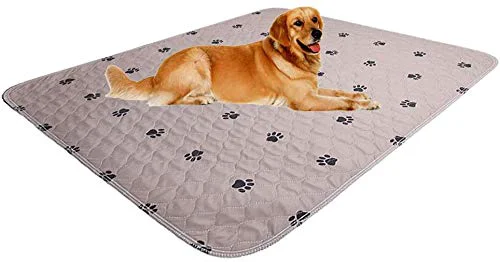 High-Quality SincoPet Washable Dog Pee Pads with Grooming Gloves 4-Layer Reusable Waterproof Functional