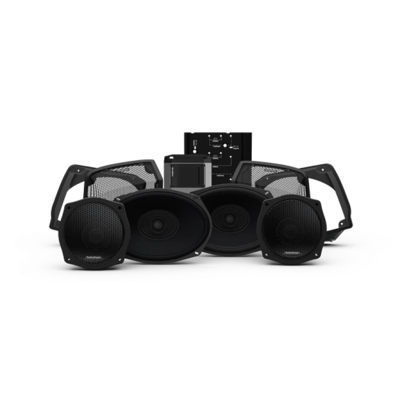 World-Class Rockford Fosgate 1998-2013 Harley Davidson Road Glide Stage 2 Audio Kit High-End