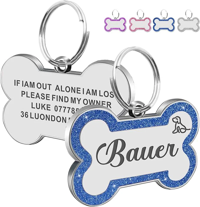 Selected Dog Tags Personalized for Pets Dog Name Tags Personalized Dog Tag Engraved Green