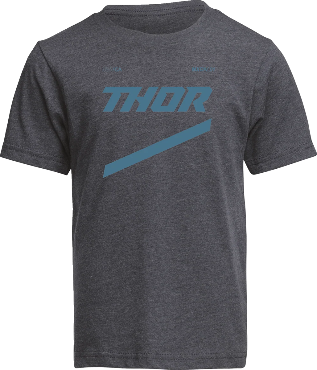 World-Class THOR Youth Brave T-Shirt - Charcoal - Small 3032-3843 Certified