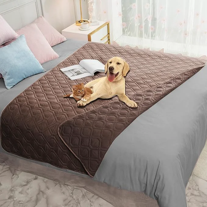 Convenient Ameritex Waterproof Blanket Reversible Dog Bed Cover Pet Blanket Efficient