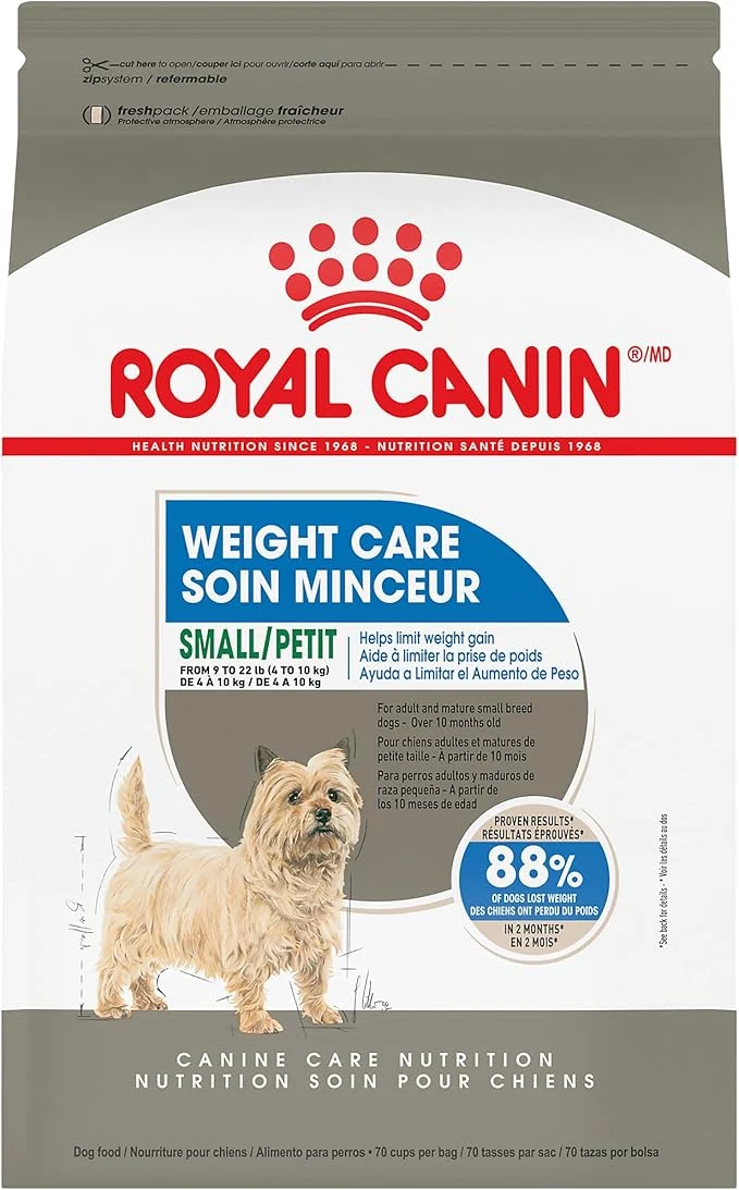 Specialty Royal Canin Canine Care Nutrition Small Weight Care Adult Dry Dog Food 2.5 lb BagAbout This Detailed