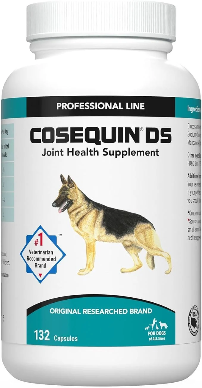 Specialty Nutramax Cosequin for Dogs Joint Health Supplement Contains Glucosamine for Dogs Plus Chondroitin Supports Healthy Joints Sprinkle Capsules 132 CountAbout This Detailed