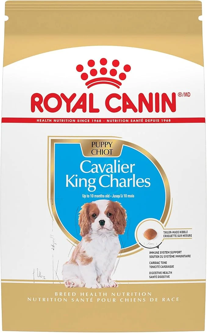 Recyclable Royal Canin Breed Health Nutrition Cavalier King Charles Spaniel Puppy Dry Dog Food 3 lb BagAbout This Crafted