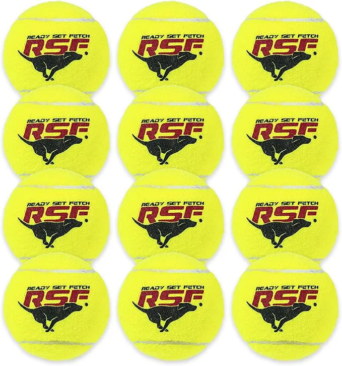 User-Friendly Franklin Pet Supply Co. RSF Squeak Tennis Balls - Dog Toy Squeaks When Squeezed - 12 Pack - for Small Medium Large Dogs - Squeaker NoiseAbout This Unique