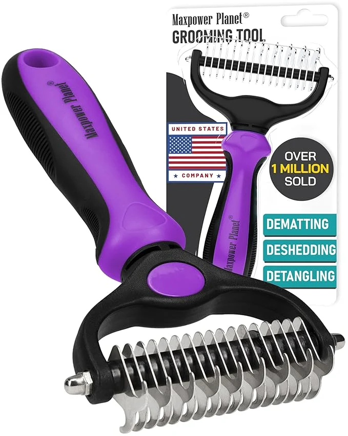 Sophisticated Maxpower Planet Pet Grooming Brush Fine