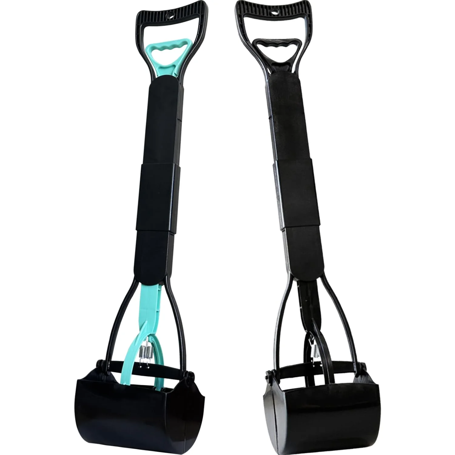 Breathable ienjoyed 2-Pack Pooper Scooper — 32-Inch Heavy-Duty Dog Poop Grabber Elite