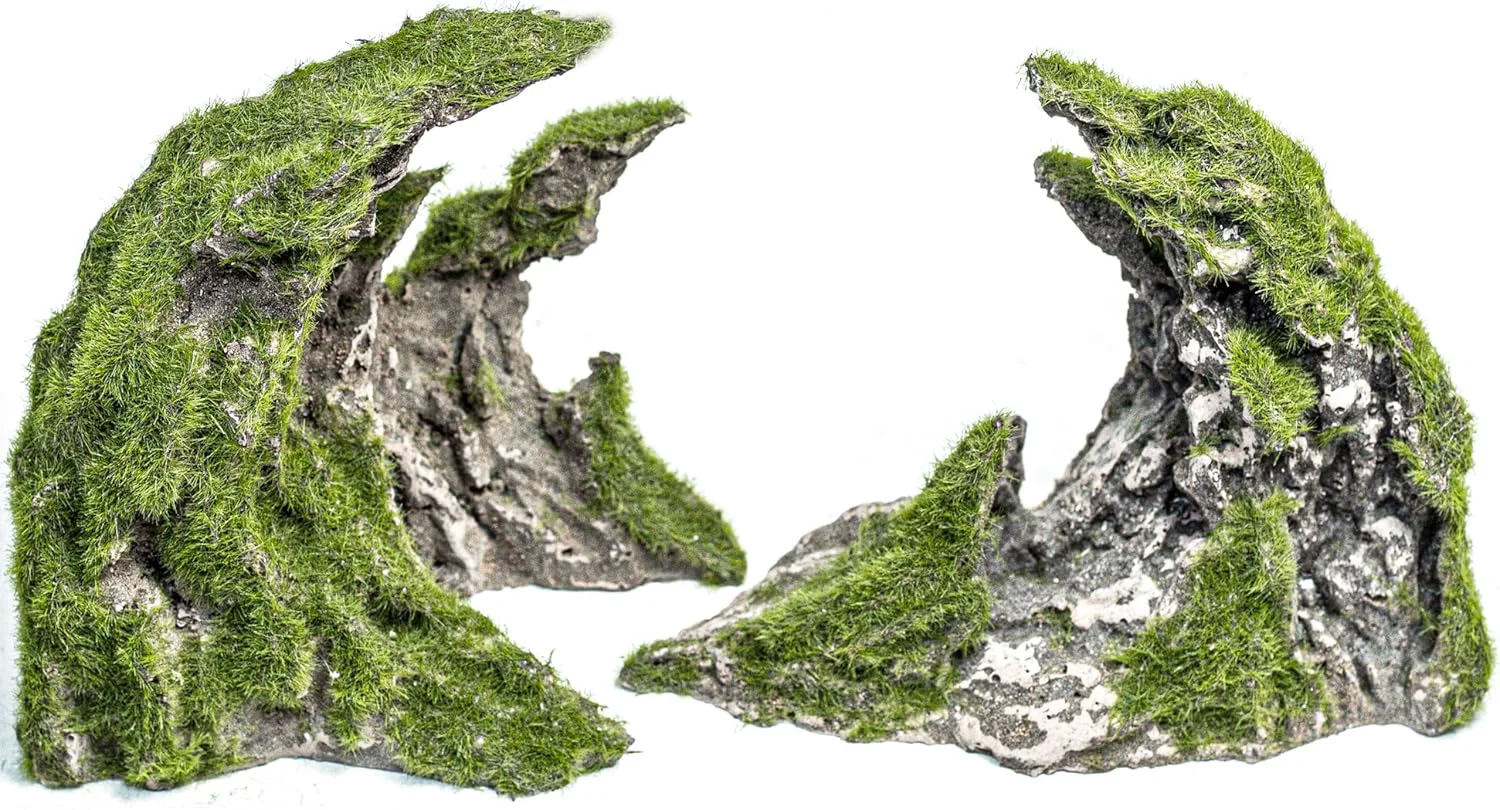 Superior Novelsite Fish Tank Accessories Aquarium Decorations Scenery Rock Ornaments - Create Aquatic Beauty with Premium Aquarium Decorations 8.5 W x 4.5 H x 3.2 D Pure