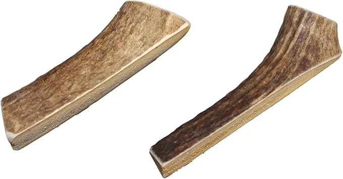 Advanced Small Split Twin Pack for 0-20 lb Dogs and Puppies Premium Grade Elk Antlers for Dogs 2 Pieces Sourced in The USAAbout This Luxury