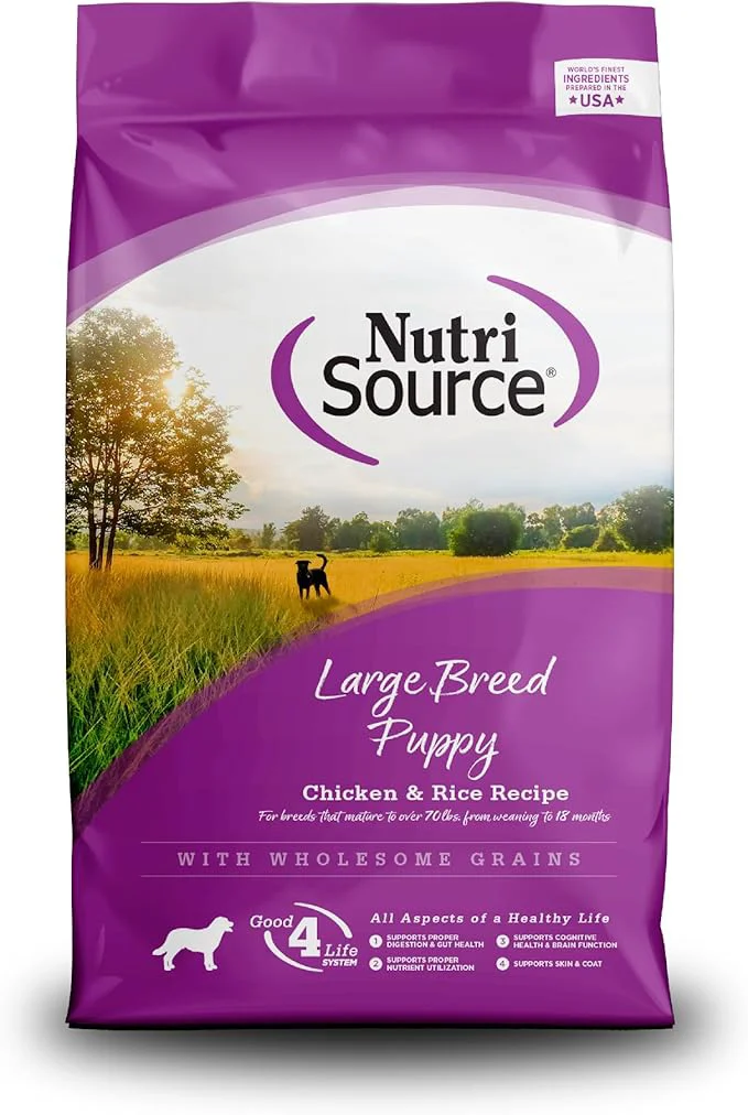 World-Class Nutrisource Large Breed Puppy Dog Food 5LbAbout This Classic
