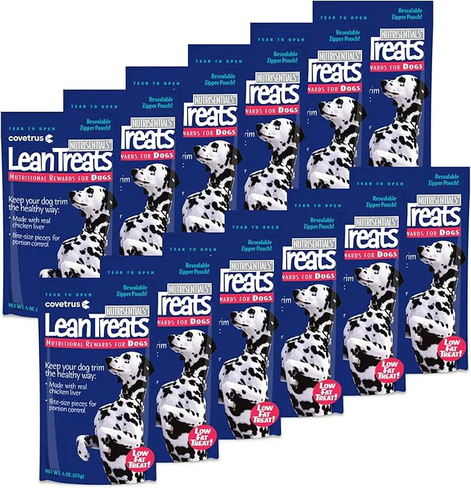 Butler Covetrus Nutrisential Lean Treats for Dogs - Small Medium Large Dogs K9 - Nutritional Low Fat Bite-Size - Soft Chicken Flavor - 12 Pack - 4ozAbout This Next-Generation