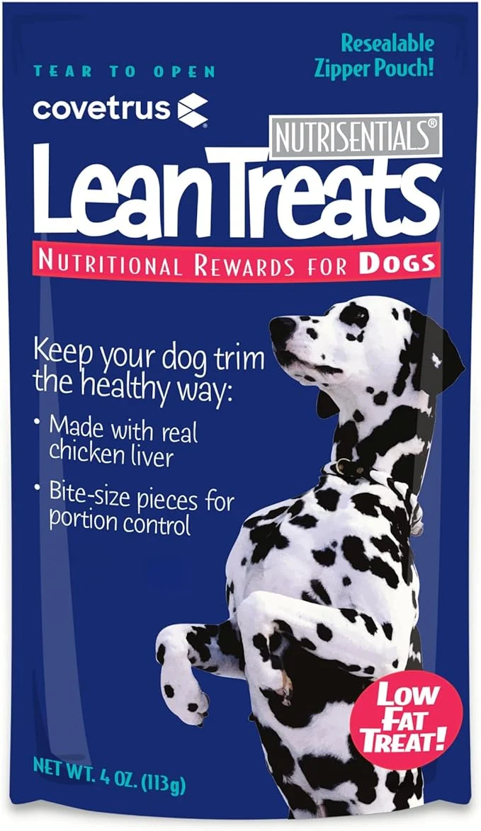 Butler Covetrus Nutrisential Lean Treats for Dogs - Small Medium Large Dogs K9 - Nutritional Low Fat Bite-Size - Soft Chicken Flavor - 1 Pack - 4ozAbout This Durable