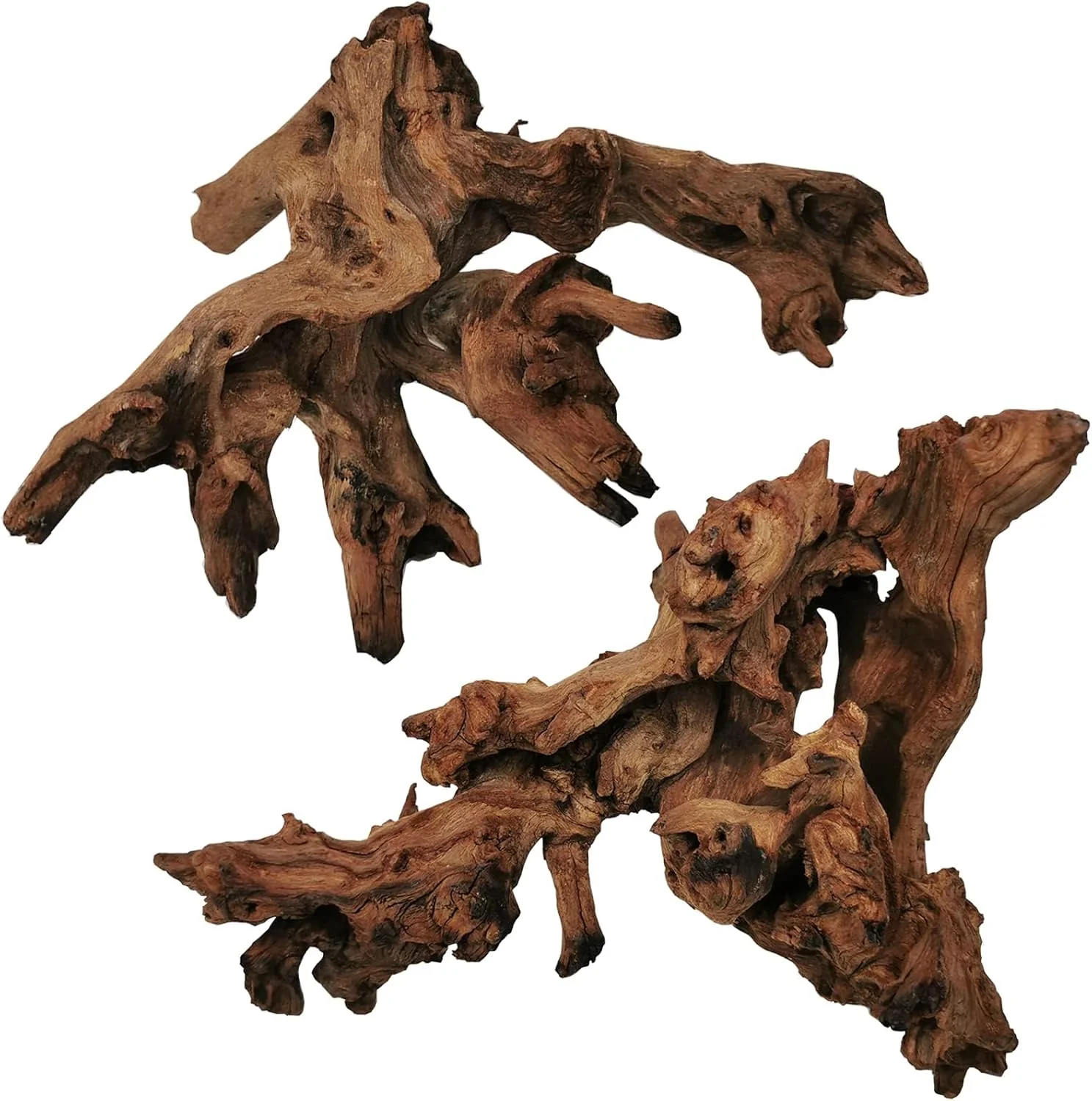 Elegant Hamiledyi 2 Pcs Large Driftwood for Aquarium 8-18 Inch Driftwood Branches Reptiles Aquarium Decoration Assorted Size Natural Habitat Decor Wood for Lizad Minimalist