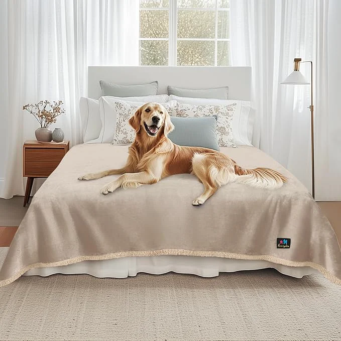 Top-Quality Luciphia Waterproof Pet Blanket Liquid Pee Proof Dog Blanket Secure