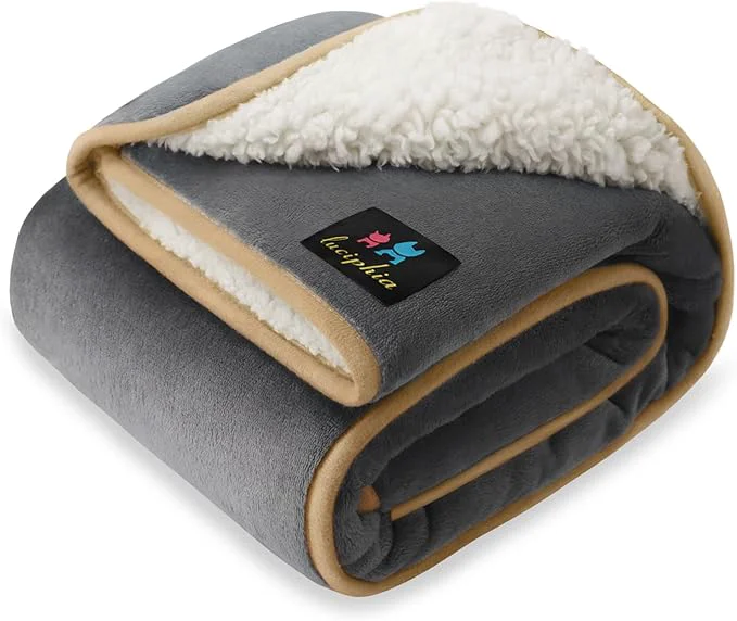 Classic Luciphia Waterproof Pet Blanket Liquid Pee Proof Dog Blanket Durable