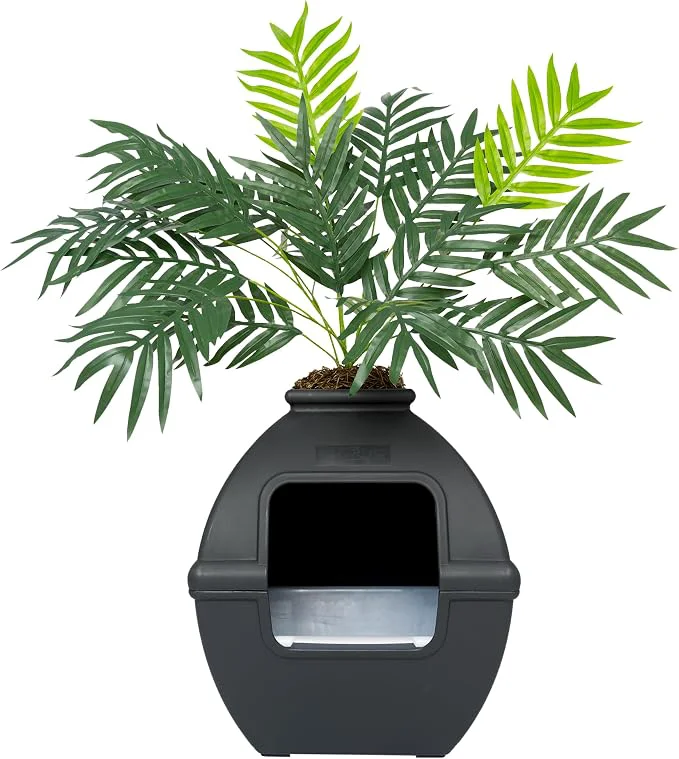 Efficient Good Pet Stuff Hidden Litter Box Planter Decorative Cat Litter Enclosure Fine Crafted