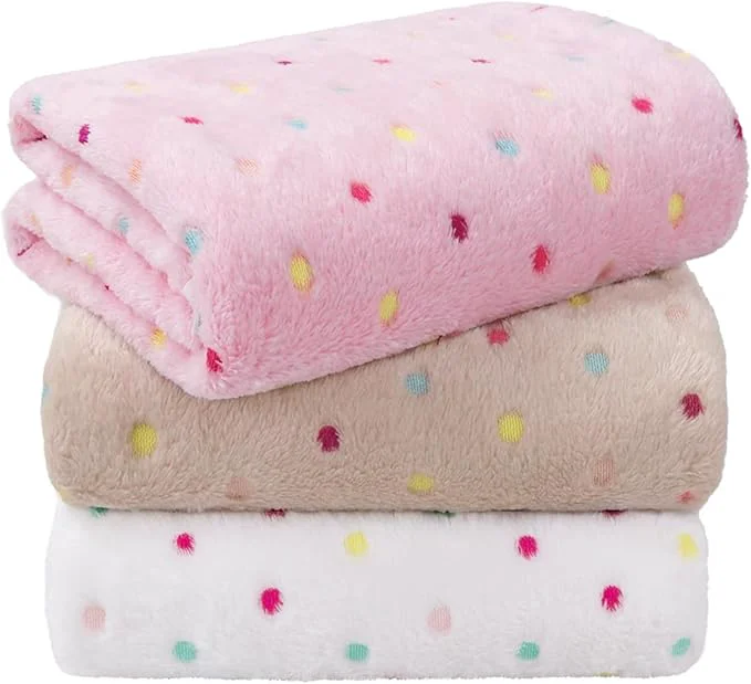 Fine LINENLUX 1 Pack 3 Blankets Super Soft Fluffy Premium Fleece Dog Blankets Unique