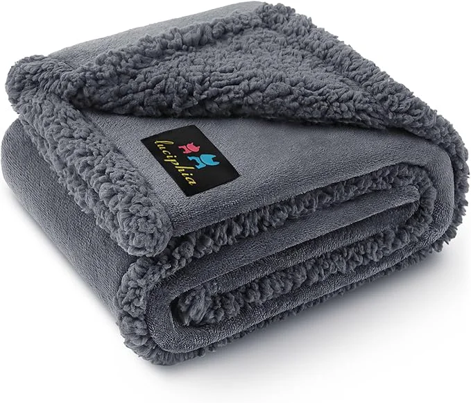 Stylish Waterproof Pet Blanket Liquid Pee Proof Dog Blanket Pure