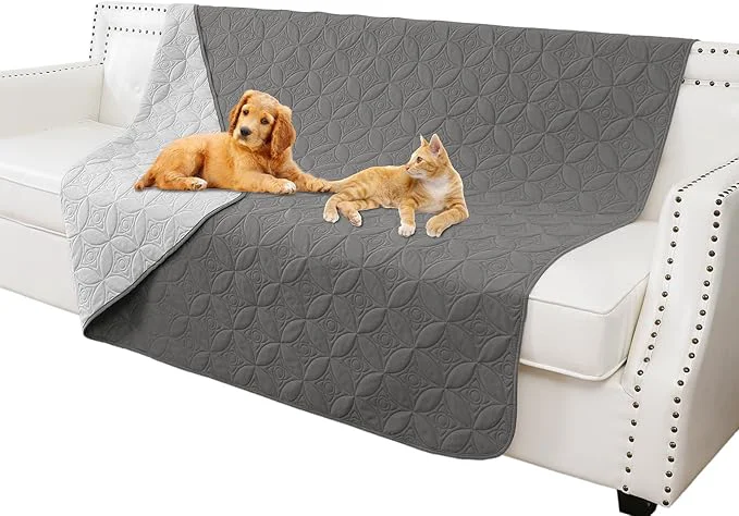 Organic Waterproof Dog Blanket 52x82 inches Pet Couch Covers Contemporary