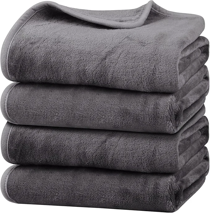 Breathable Onarway Dog Blanket Washable for Puppy 4 Packs Dog Blankets 40 x28 Luxury