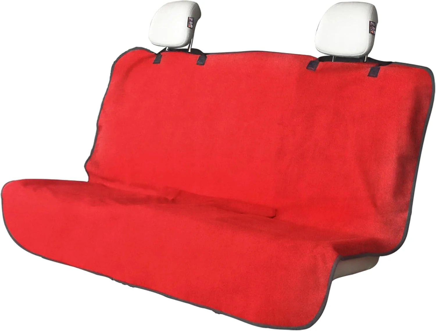 Responsible Back Seat Cover for Car Trucks Van SUV Waterproof Rear Bench Towel Seat Covers for Dogs and Kids Automotive Backseat Protector Red Efficient