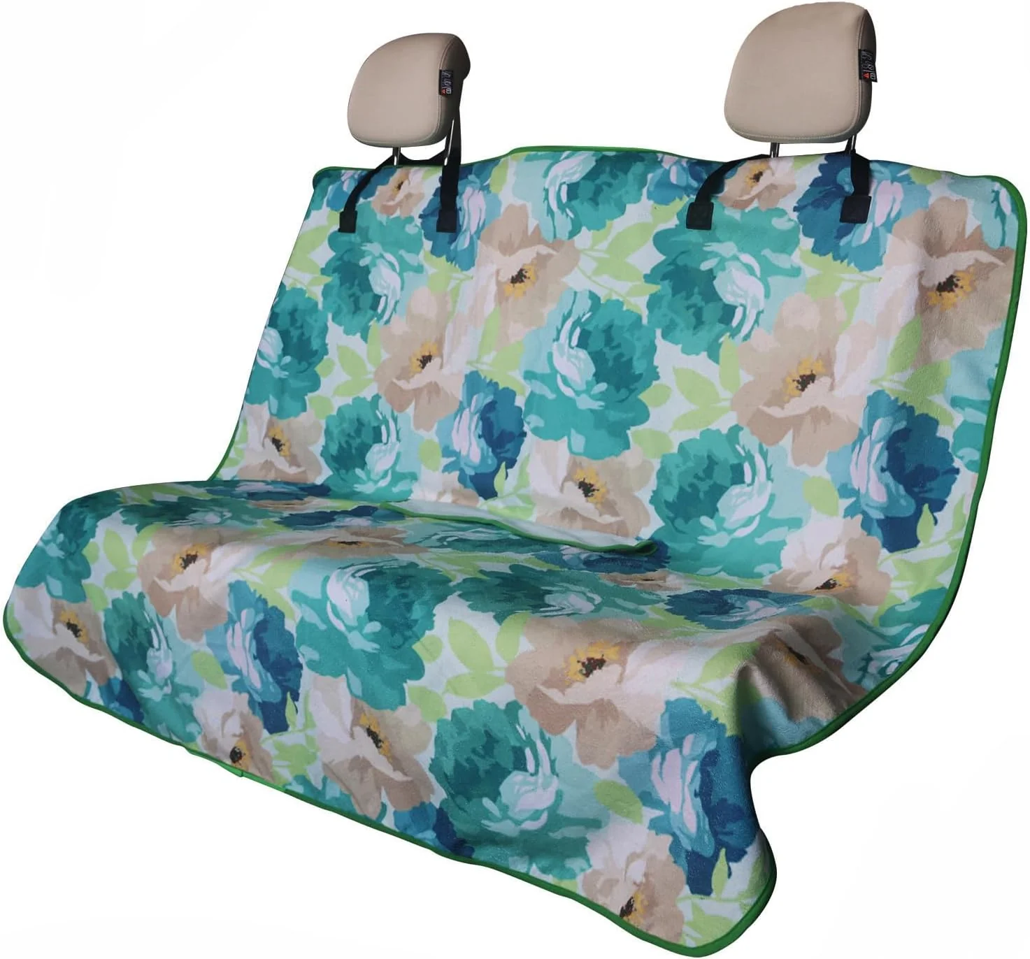 Quality Back Seat Cover for Car Trucks Van SUV Waterproof Rear Bench Towel Seat Covers for Dogs and Kids Automotive Backseat Protector Chrysanthemum Proven