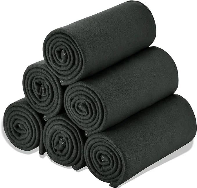 Genuine Fleece Throw Blankets Bulk Fleece Blankets Solid Whole Lightweight Warm Soft Dependable