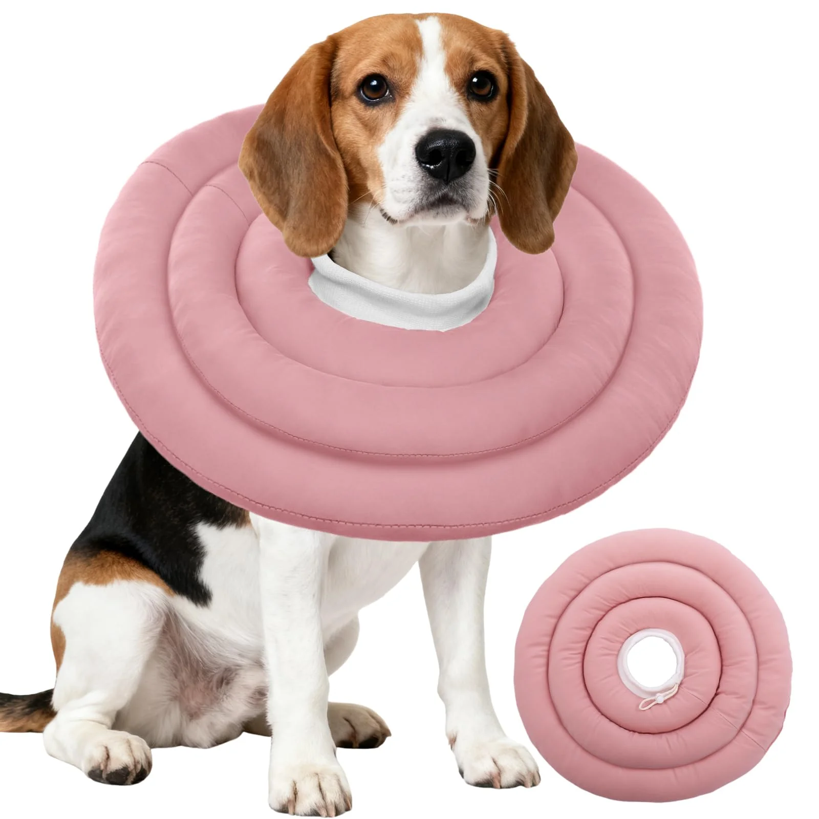 Genuine IDOMIK Dog Recovery Collar - Waterproof Soft Pink Pet Cone XL Proven