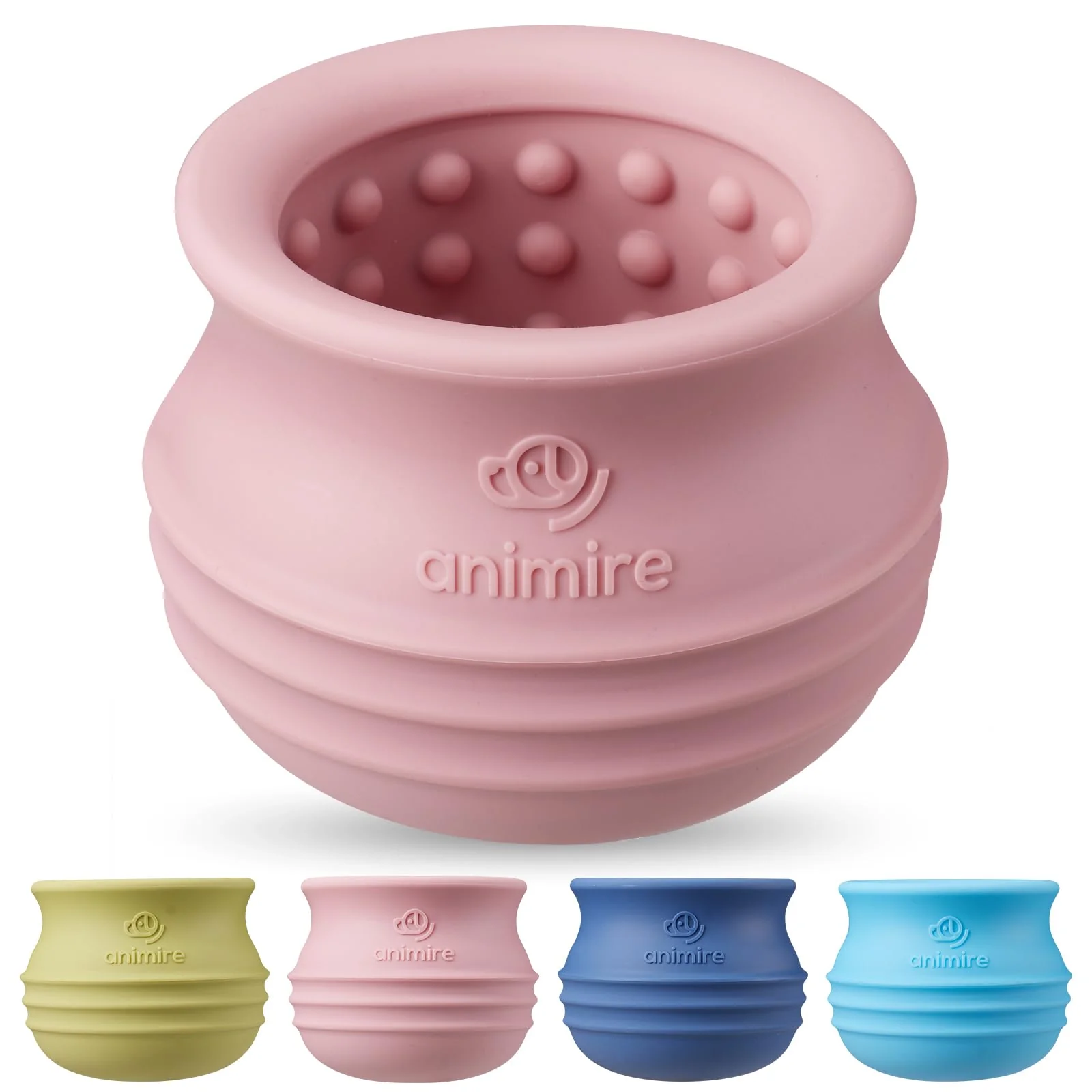 Efficient Animire Treat Dispensing Dog Toy Long-Lasting Interactive Puzzle Frozen Lick Pink L Lightweight