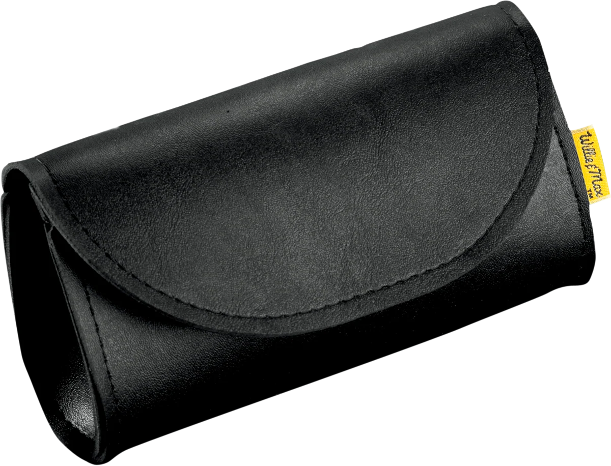 Optimized WILLIE MAX LUGGAGE Handlebar Windshield Pouch - Black 58611-00 Minimalist