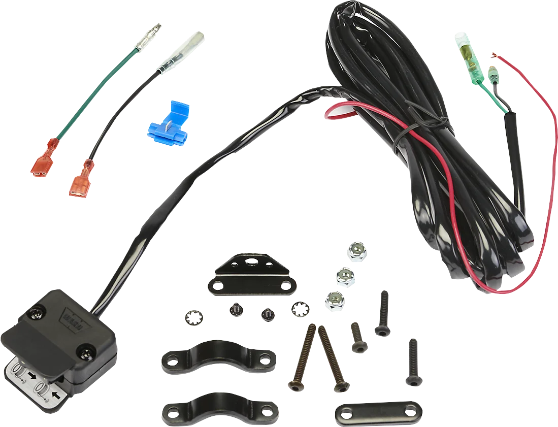 Durable WARN Handlebar Switch Kit 107491 Traditional