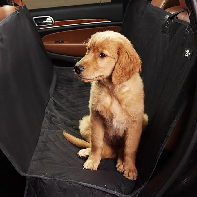 Durable Active Pets Black Standard Dog Car Hammock Back Seat Cover Waterproof Backseat Cover Protector for Truck Bench Rear of Sedans or SU Essential Pet Supplies Vacuum or Wipe Clean Machine WashableAbout ThisOverview Original