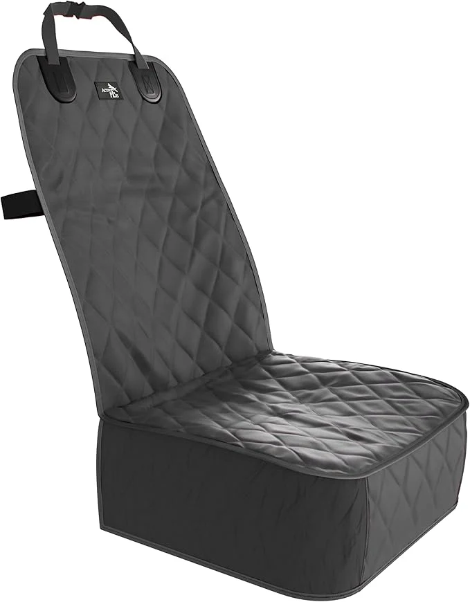 First-Class Active Pets Dog Car Seat Cover Waterproof Front Seat Protector for SUV Truck Sedan Pet Safety Travel Comfort System with Universal Fit BlackAbout ThisOverview Elegant