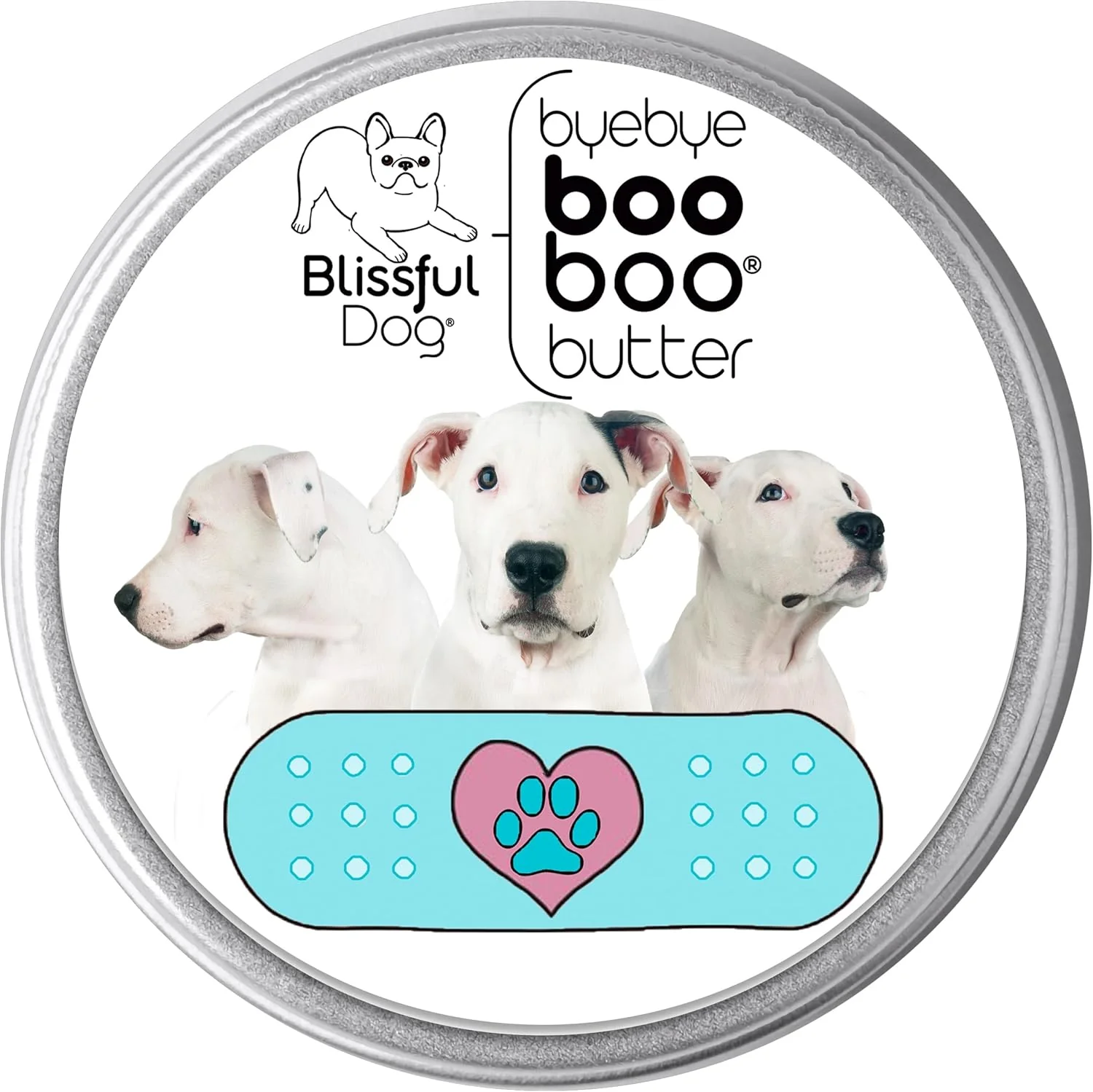 Easy-to-Use The Blissful Dog Dogo Argentino Boo Boo Butter 8-Ounce Convenient