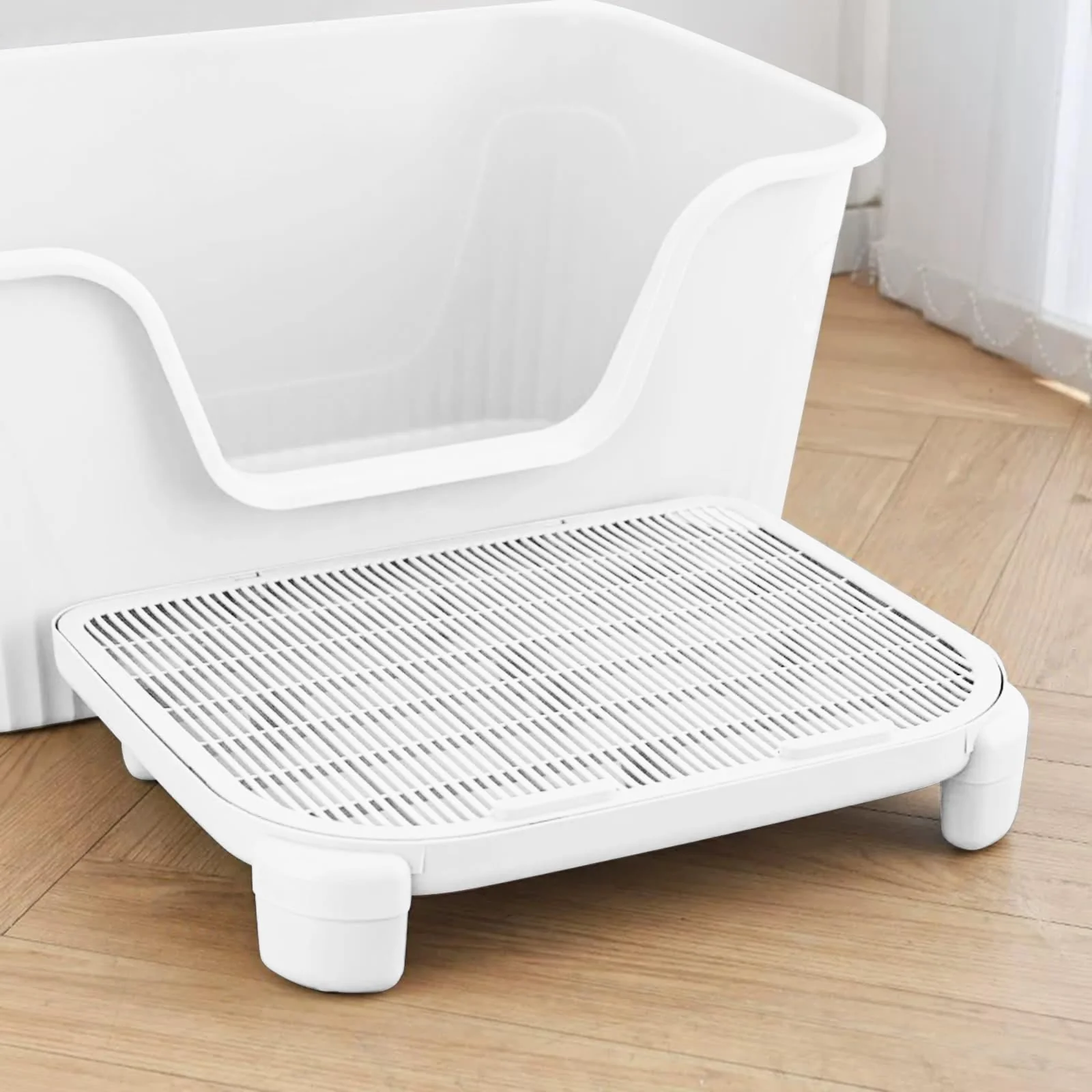 High-Quality SpaceTime Cat Litter Mat Dual-Layer Litter Trapping Waterproof Non-Slip Classic