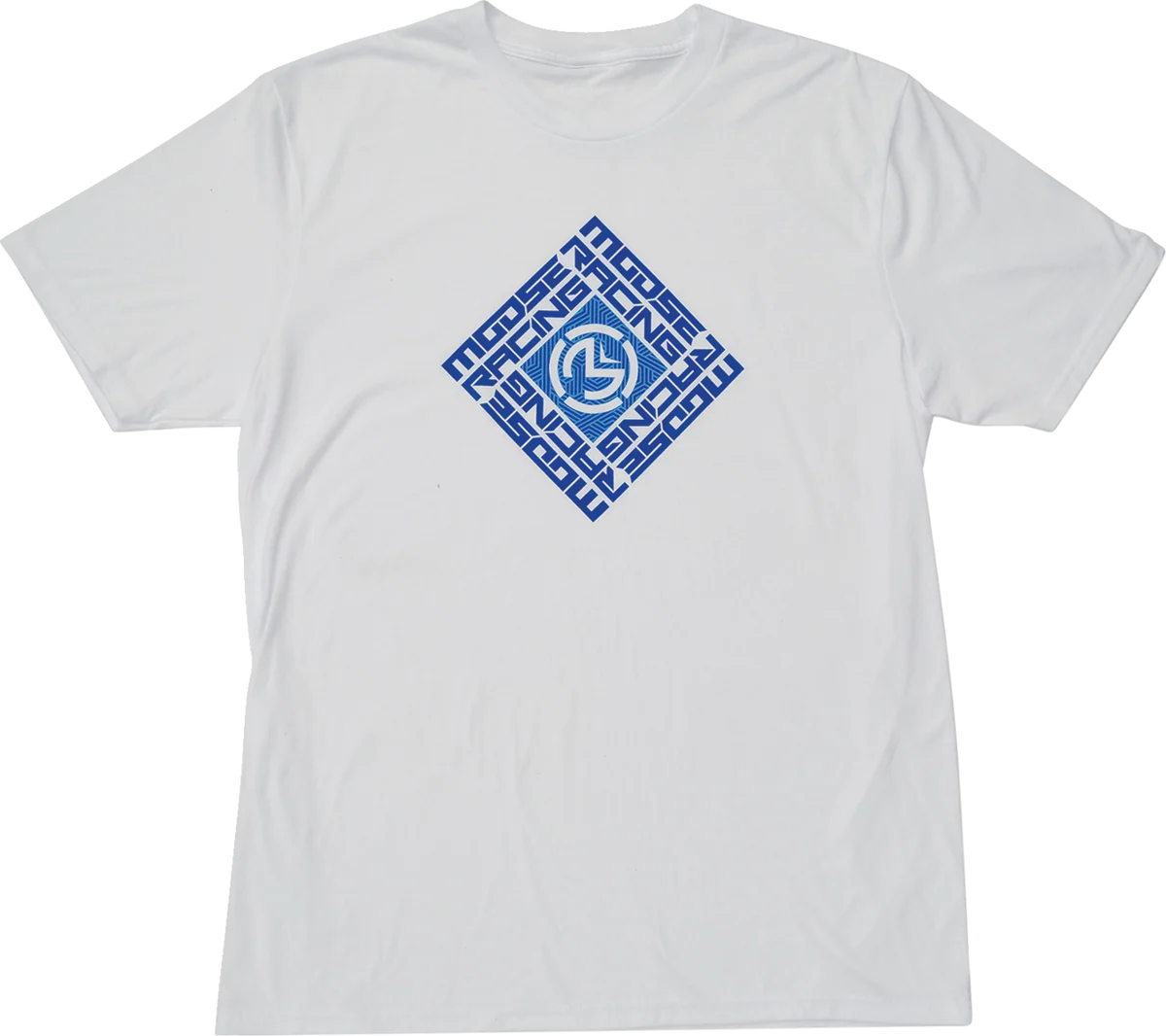Stylish MOOSE RACING Spin Sync T-Shirt - White - Large 3030-24415 Environmentally Friendly