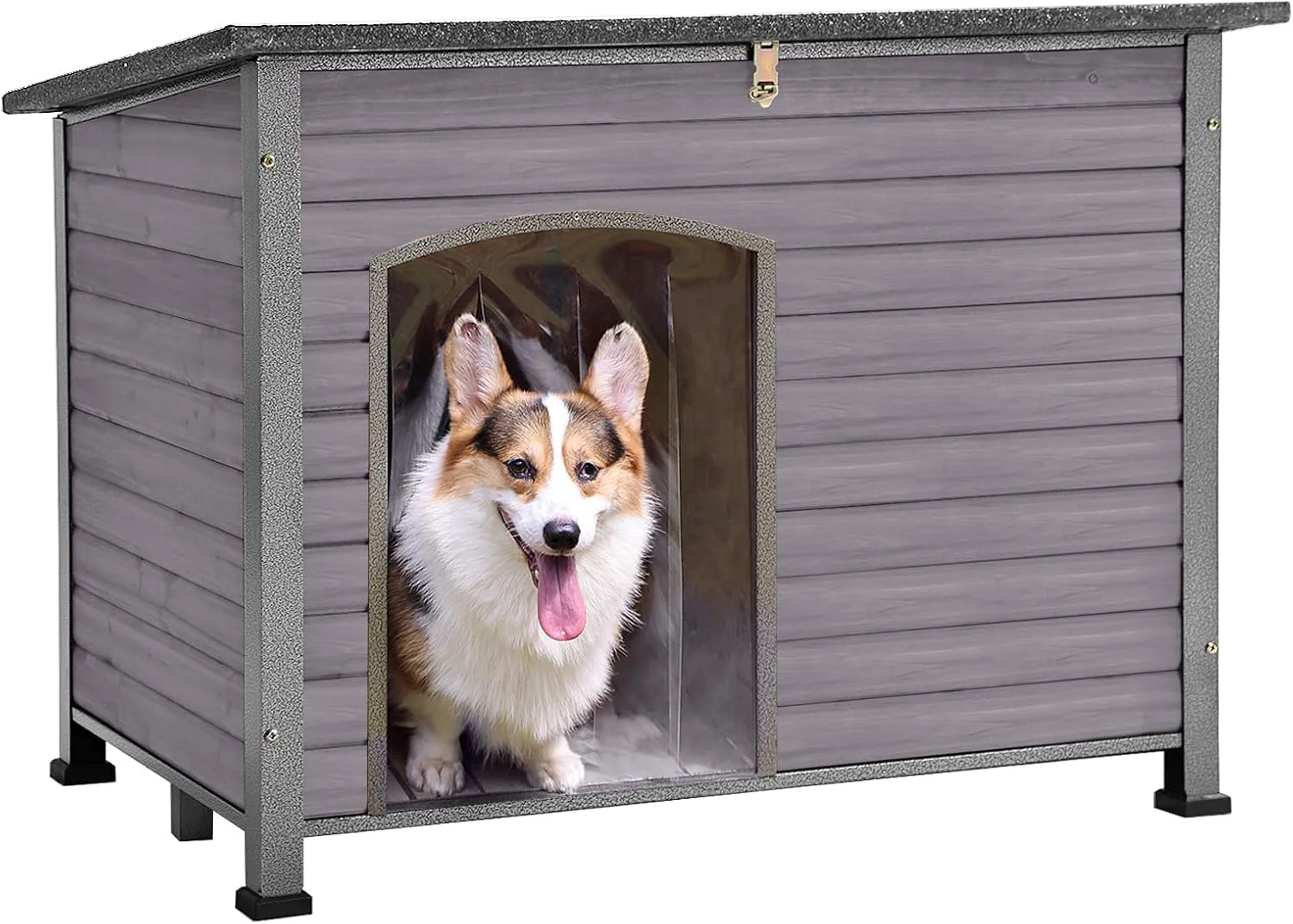 Comfortable GUTINNEEN Chew Proof Dog House with Metal Iron Frame. Everyday comfort that fits naturally into your space. Pure