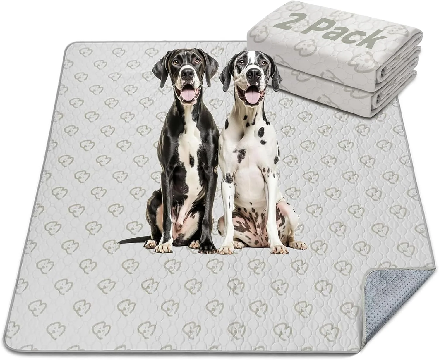 Fashionable FXW Washable Pee Pads for Dogs Puppy Pads with Super Absorbent Specifically Designed for FXW Rollick Homeplus 32 40 45inch 8 Panels Dog Playpen 71 Square Khaki 2 Packs Convenient