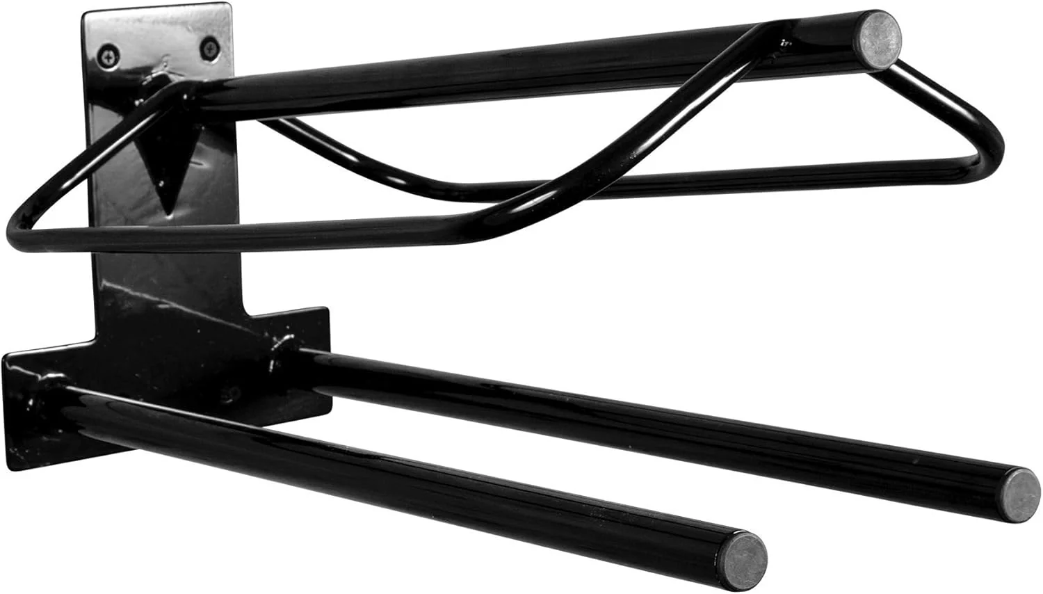 Classic Saddle Rack with Pad Bar for Horse Enthusiast Heavy-Duty Saddle Rack Wall Mount Western English Saddle Rack Keeps Tack Organized Elegant