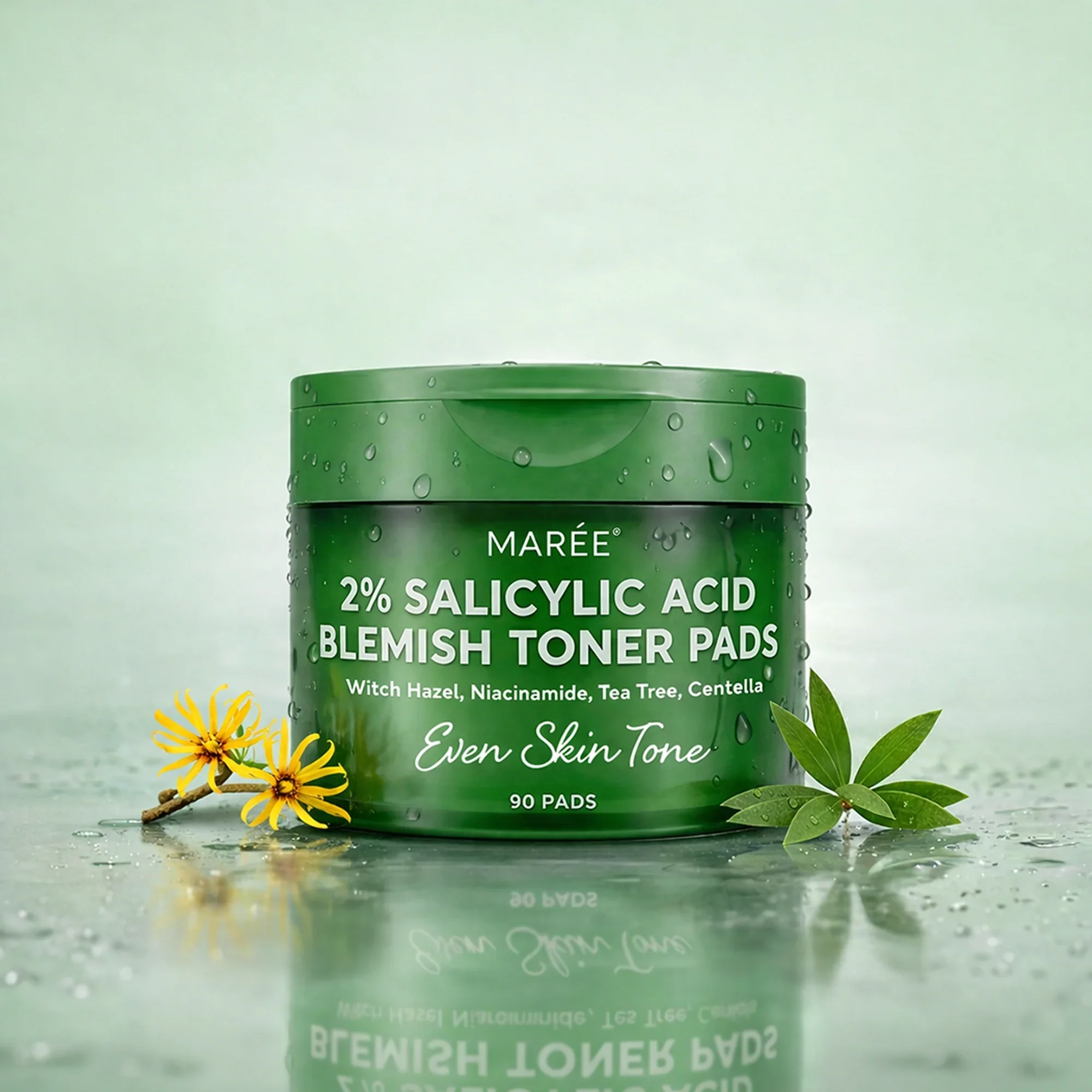 Innovative Witch Hazel Clearing Pads Crafted