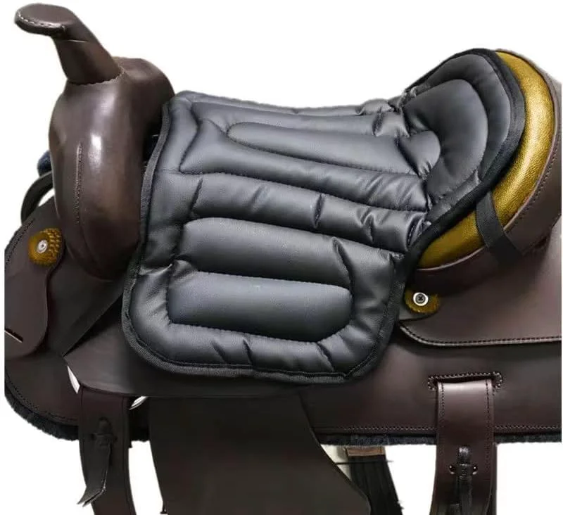 World-Class Saddle Tush Cushion Western Long Saddle Pad Horse Riding Seat Saddle Cushion Pad Fine Crafted