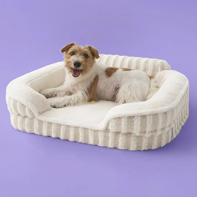 Traditional LE SURE Cute Dog Bed Medium Size Dog Orthopedic Waterproof Medium Pet Beds Solid